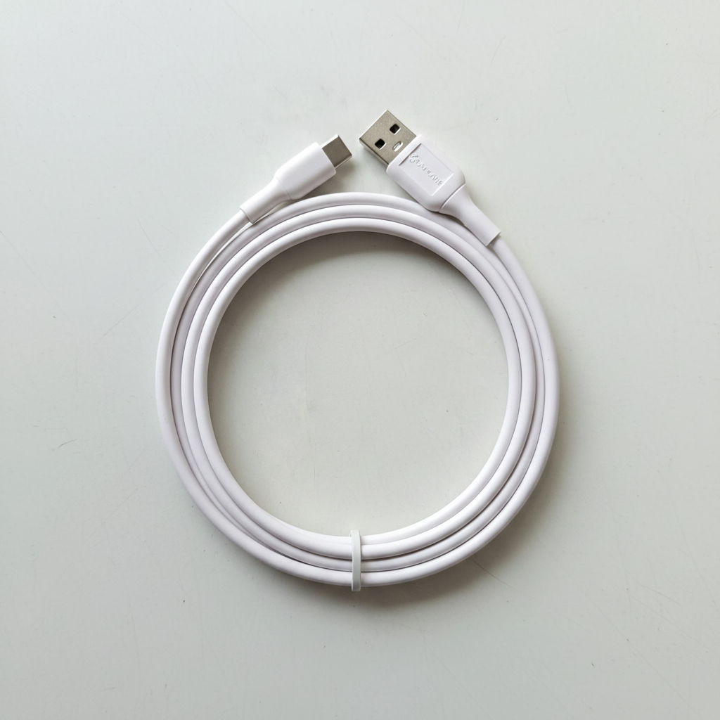 Lapcare USB-A to Type-C Cable - White Background