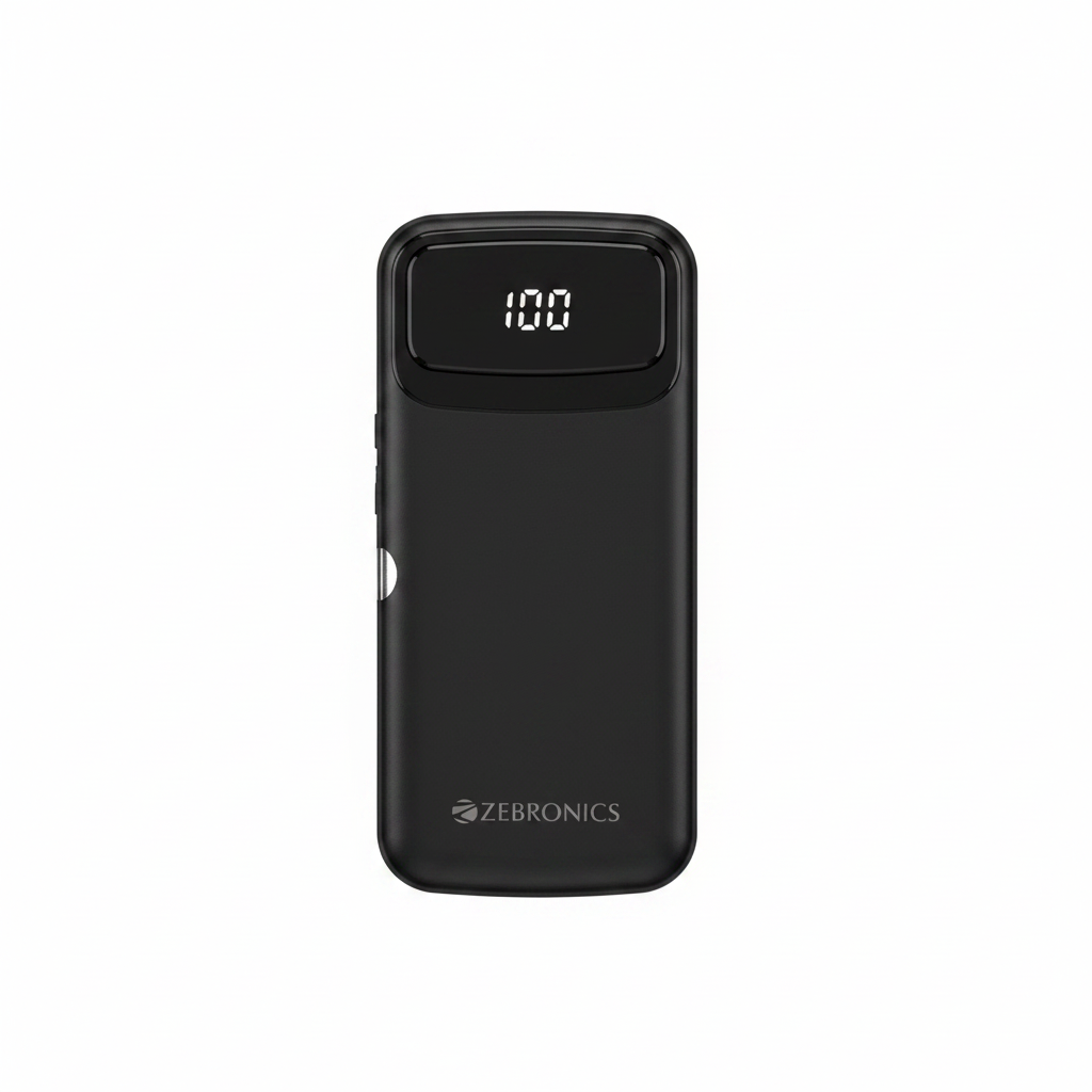 Zebronics EnergiPod 10R2 front LED display view
