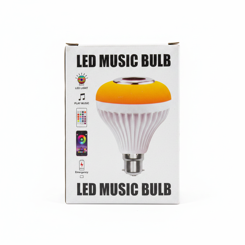 LED Music Bulb Packaging Box