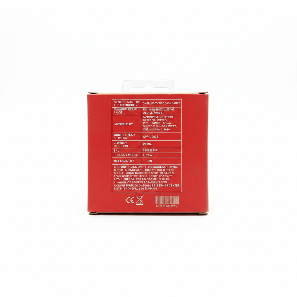 OnePlus Cable Box Back Specifications