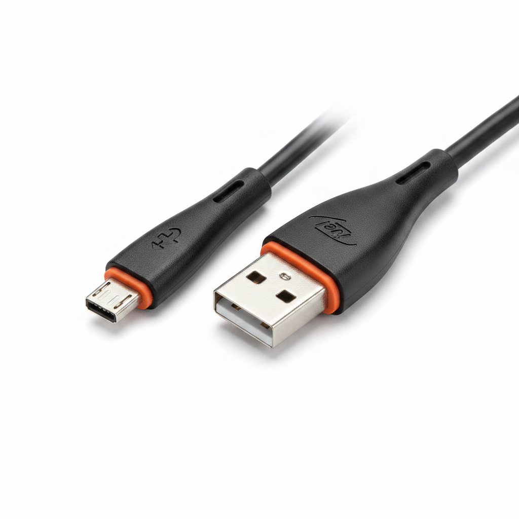 itel M21 USB and Micro USB connectors close-up