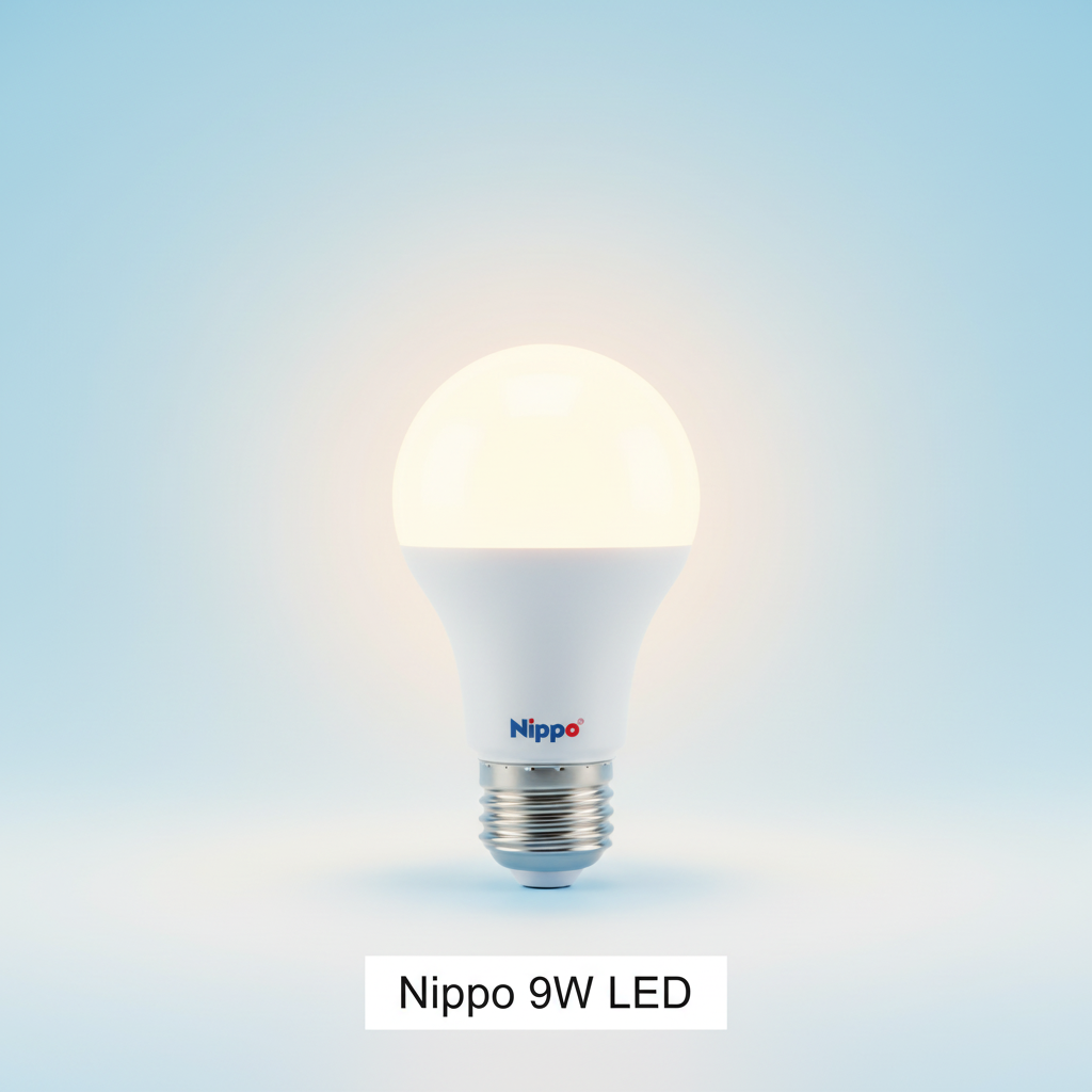 Nippo 9W LED Bulb Pack of 6