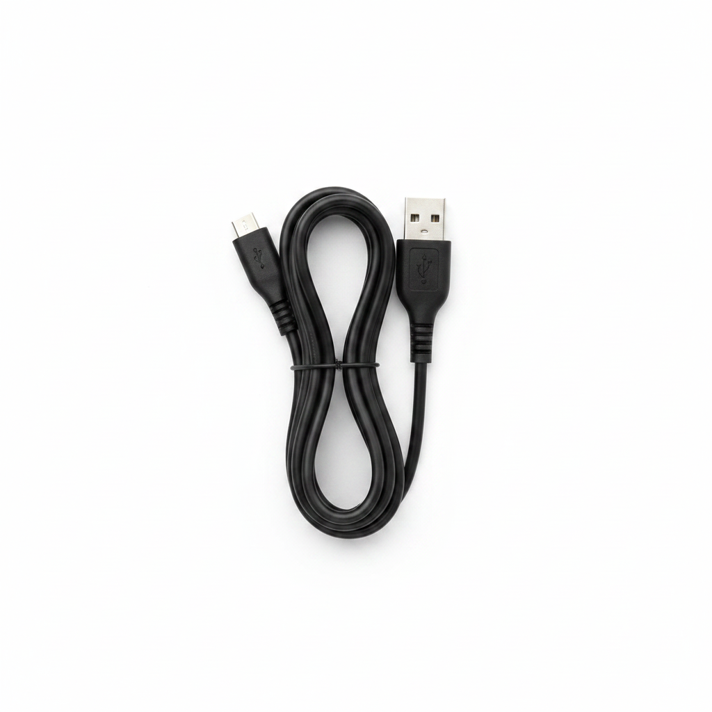 Lapcare Micro USB Cable Coiled Full View
