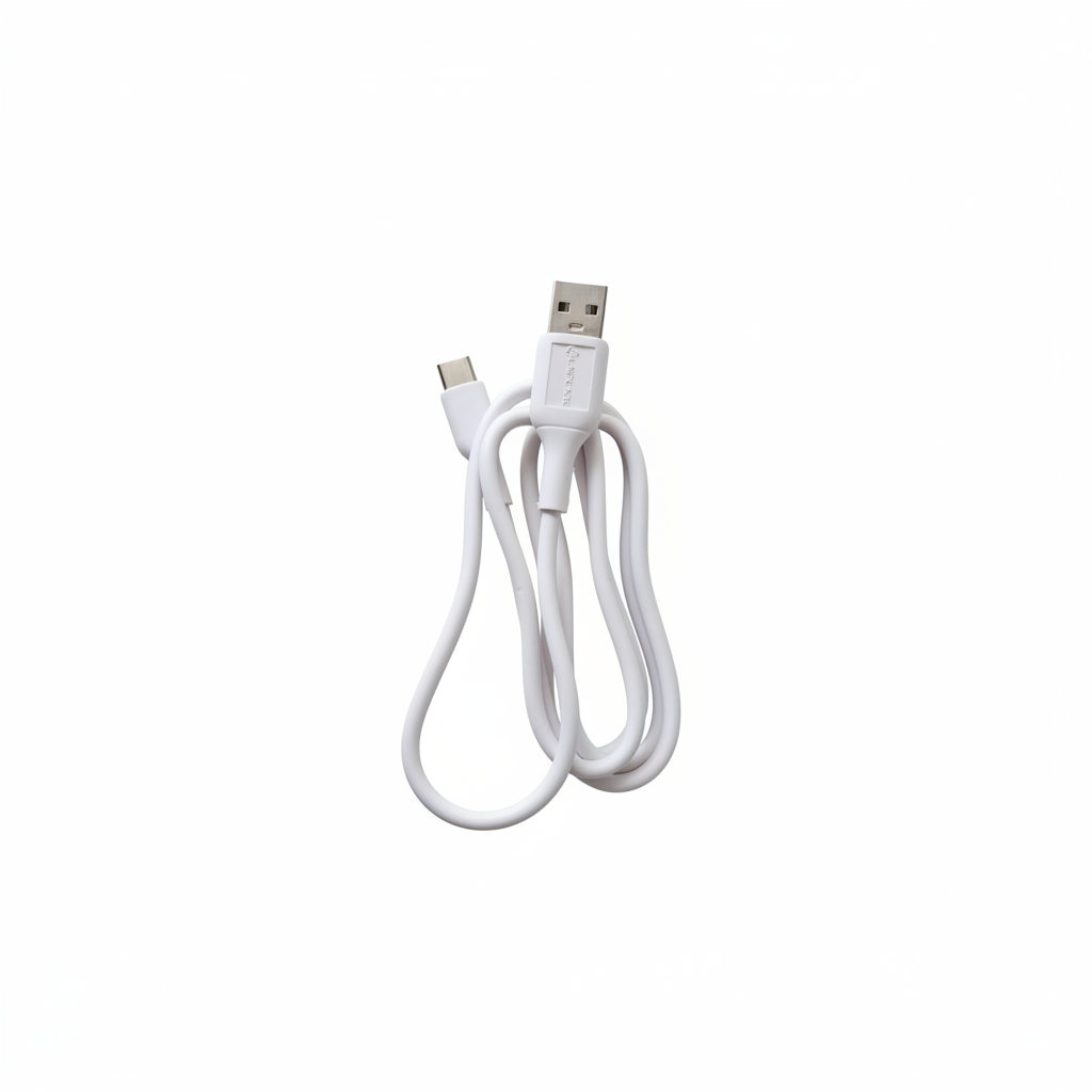 Lapcare Cable Coiled White Background