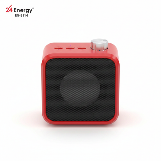 24 Energy EN-BT114 Extra Bass speaker red front view