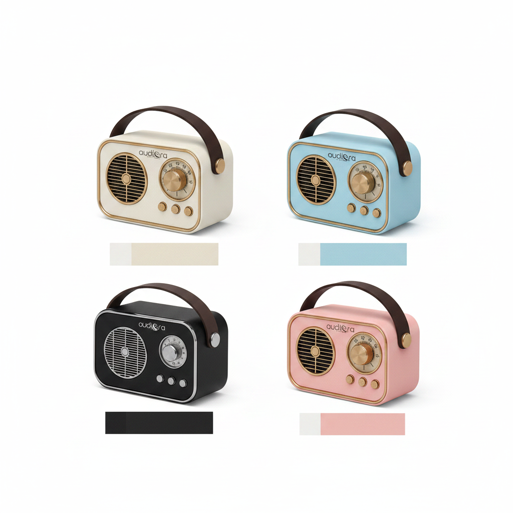 Audiora A-702 all 4 color variants