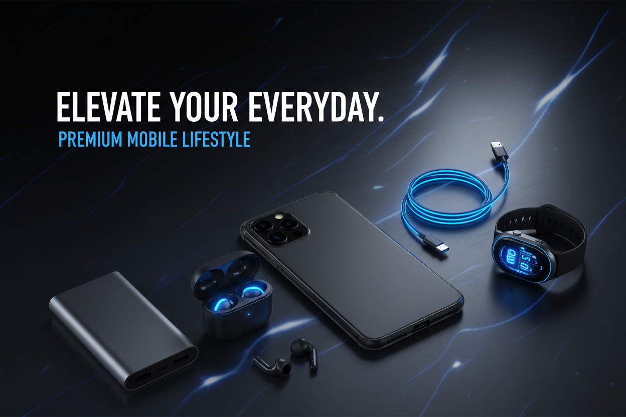 Mobile Accessories & Lifestyle Hero Banner